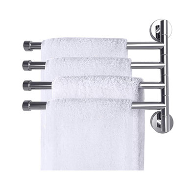Caela 4 Wall Mounted Required Towel Rack