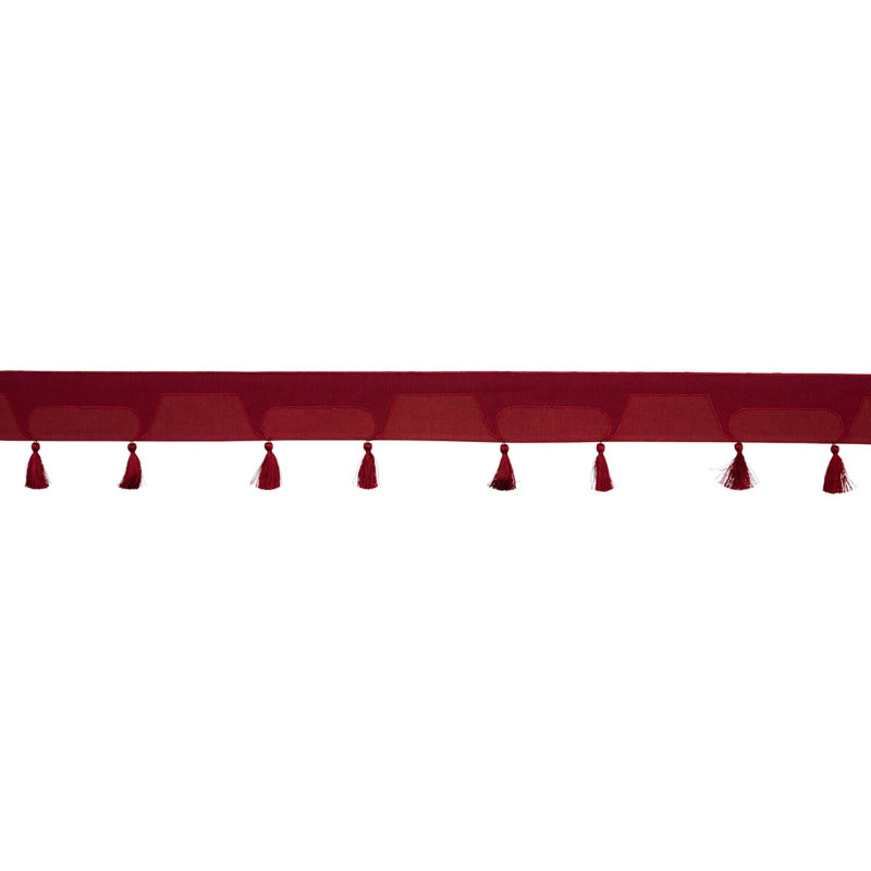 Schumacher x David Kaihoi Pagoda Trim, Red