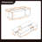 47.2"-72.7" Extendable Coffee Table with Storage - Modern High-Gloss Coffee Table with 2 Drawers & Hidden Compartments for Living Room-669506781