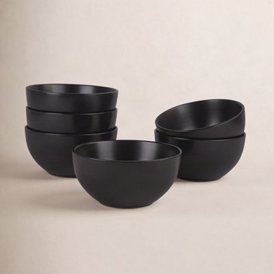Wazee Matte Stoneware Cereal Bowl