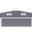 Remises en acier durable, conception moderne avec amplement d'espace de rangement