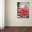 « rose bougainvillea mansion », reproduction sur toile tendue-17944409