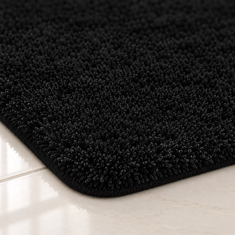 Tapis de bain long et absorbant, doux et moelleux, avec envers antidérapant