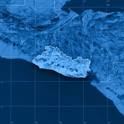 " El Salvador Topographic Map " by Frankramspott