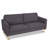 Teegan 73.5" Square Arm Loveseat-1007237607