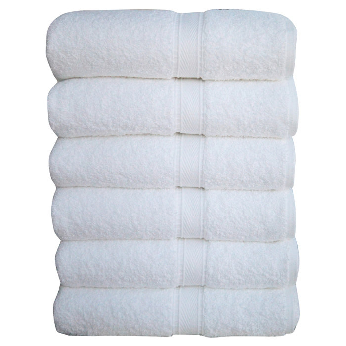 Ensemble de serviettes en coton 6 pièces Luxury Hotel & Spa