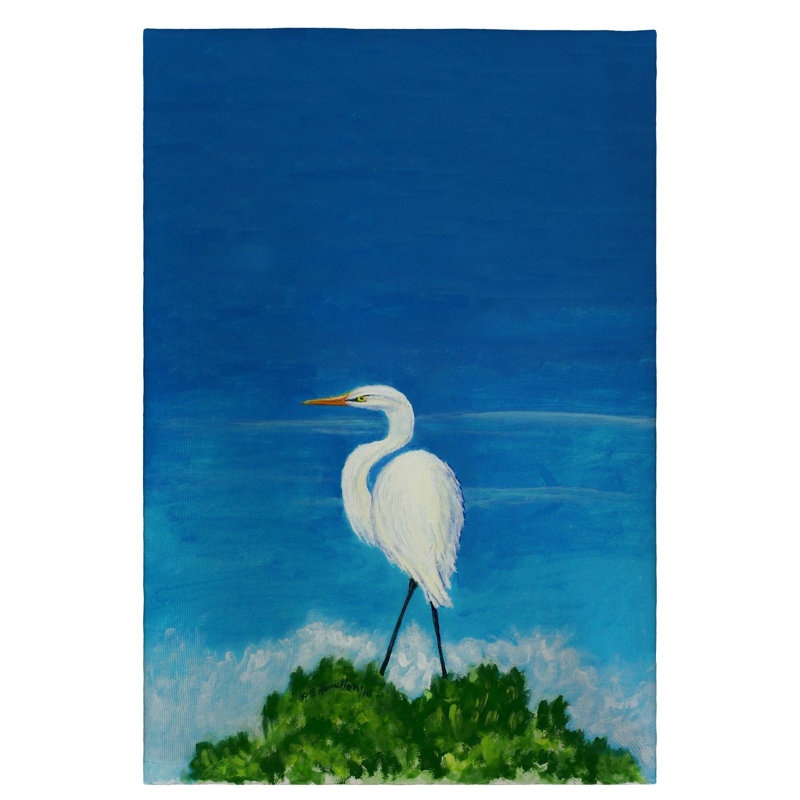 Serviette d'invité Alaina Great Egret