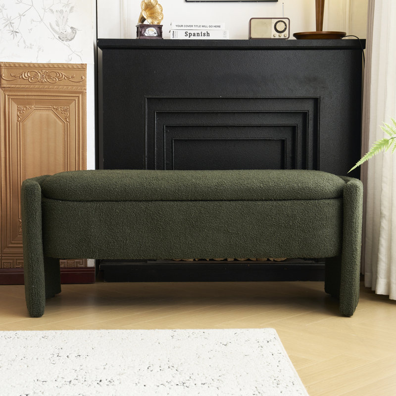 Dans l'obscurité pour la chambre à coucher - Gardez les choses organisées avec un rangement caché, Vert foncé