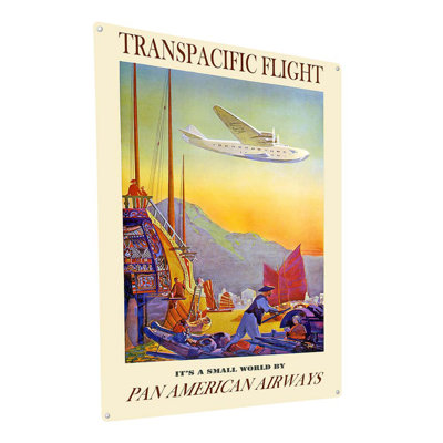 " Vintage Transpacific Flight, Pan American Airways "
