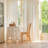 Embelia White Plain And Pure Lines Windows Curtains Vintage Tassel Window Curtains-721532268