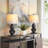 24.5'' Resin Modern Glam Table Lamp Set With Usb-314853827