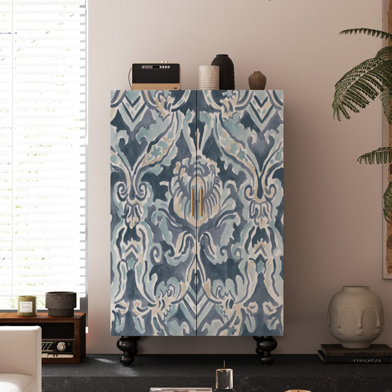 Armoire américaine en bois massif rétro