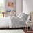 3 PCS Twin All Season Sheet Set Grey