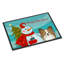 Mandelyn Non-Slip Christmas Outdoor Doormat-1049562782