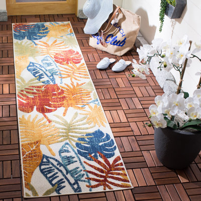 Anakin Performance Floral Indoor/Outdoor Area Rug