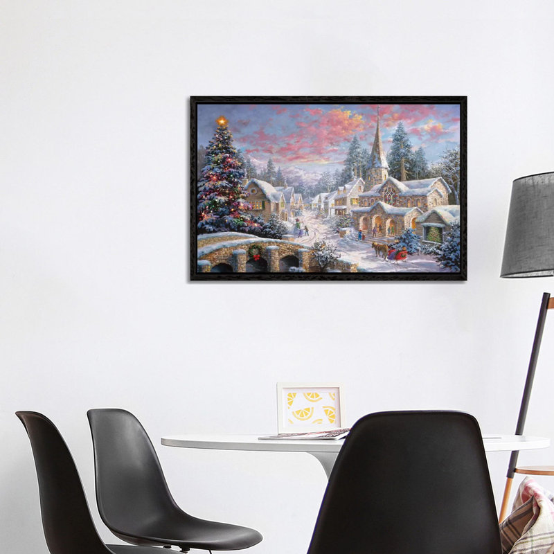Nicky Boehme - Print on Canvas, 101.6 cm H x 66.04 cm W, Black Framed Canvas