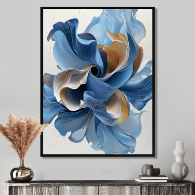 Lavande et balance des pivoines bleues - art mural pivoines III