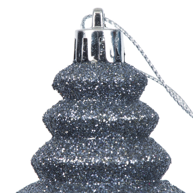7" 4-Finish Finial Ornament, Pewter