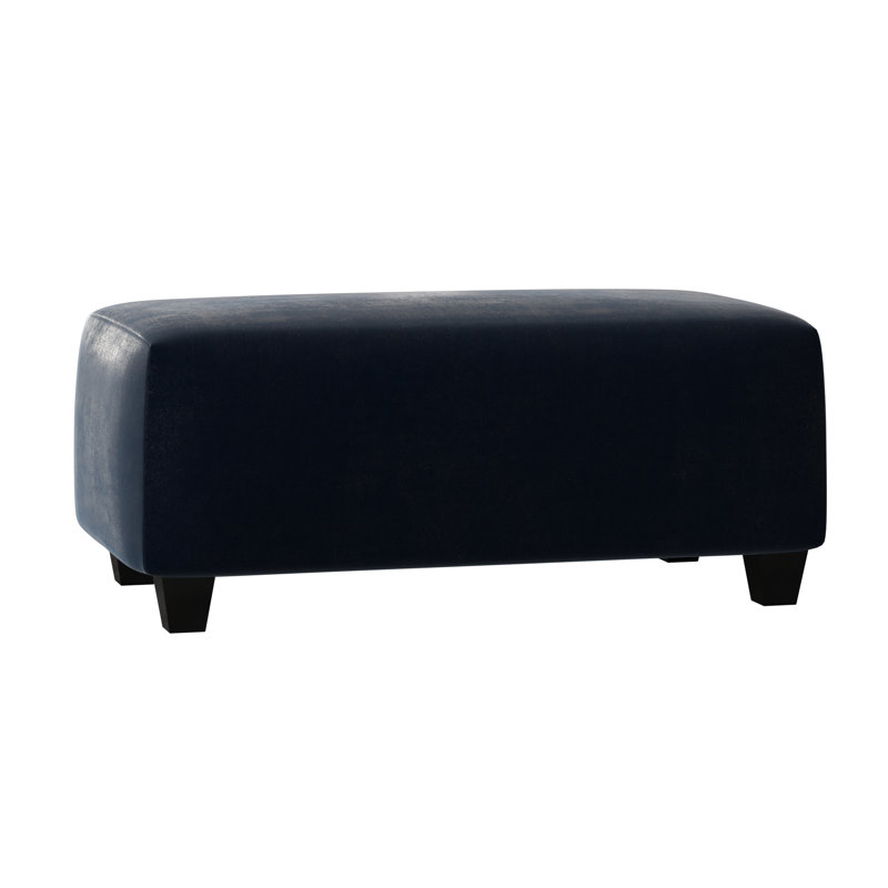 Jireth Upholstered Ottoman, Bulldozer Sapphire