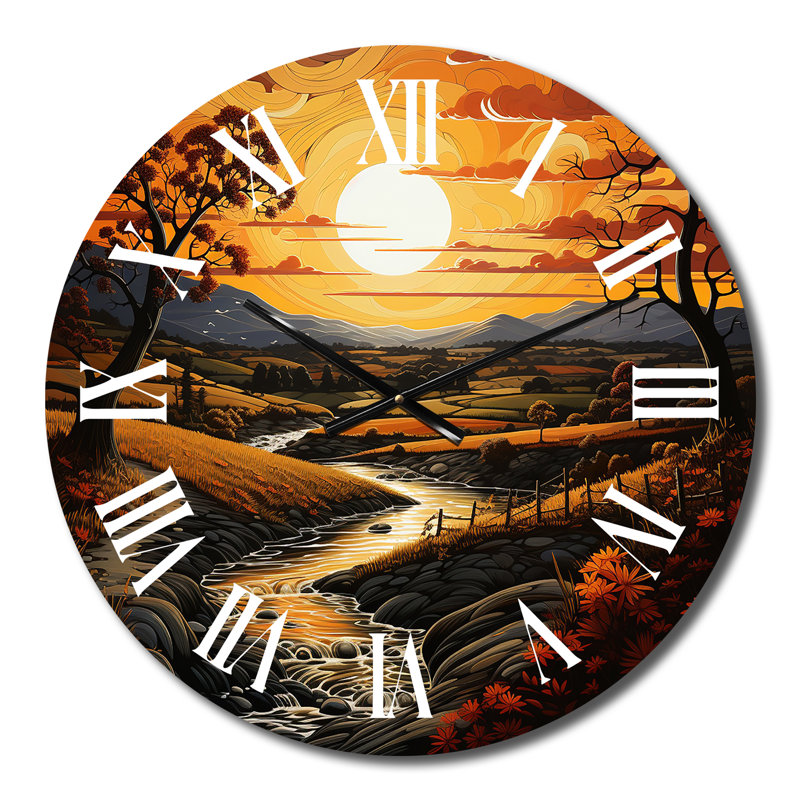 Horloge murale Sharene, Moyenne