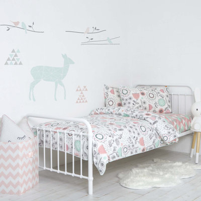 Sparrow 100% Cotton Geometric Sheet Set