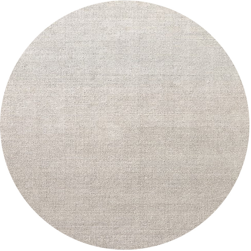 Tapis gris Bulloch, Rond 7 pi