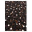 Tapis brun chocolat Jed