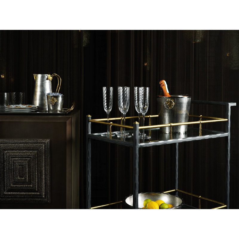 Bar Cart with Wheels