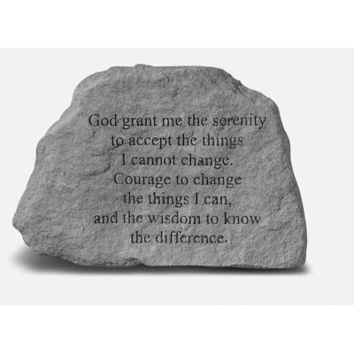 Kurdi Stone Religious & Spiritual Garden Stone