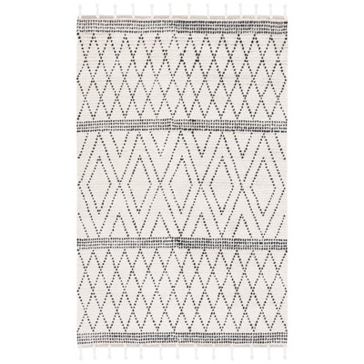Tapis ivoire / noir Seifert