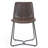 Alivia 19'' H Faux Leather Upholstered Metal Side Chair-382369864
