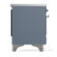 Cuisinière à induction de 40 pouces avec 6 éléments à induction en bleu gris Majestic III Series (garniture chromée)-124828854-124828849
