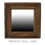 Miroir décoratif moderne et contemporain en bois Marquart