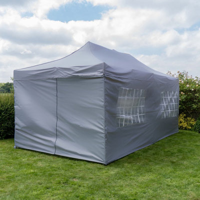 20 Ft. W x 10 Ft. D Steel Soft-top Gazebo
