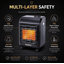 WEIYOUPIN 6000 BTU Propane Cabinet Space Heater