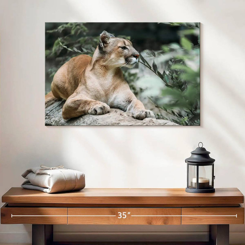 Brampt Forest Jaguar, 16" H x 24" W