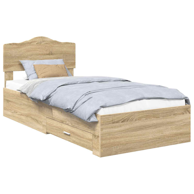 Bed, Sonoma Oak, Small Single (2'6)