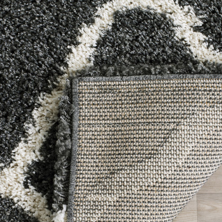 Darrold Hudson Shag Performance Geometric Rug