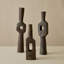 Ebba Vase-Rugged Brown-Sm