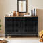 Horizontal Manufactured Wood Dresser with 6 Drawers