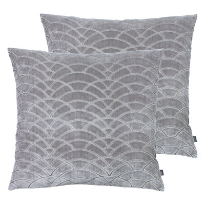Geometric Square Cushion