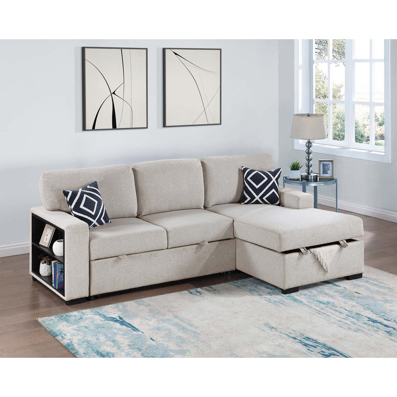Canapé modulaire convertible 2 pièces, Beige