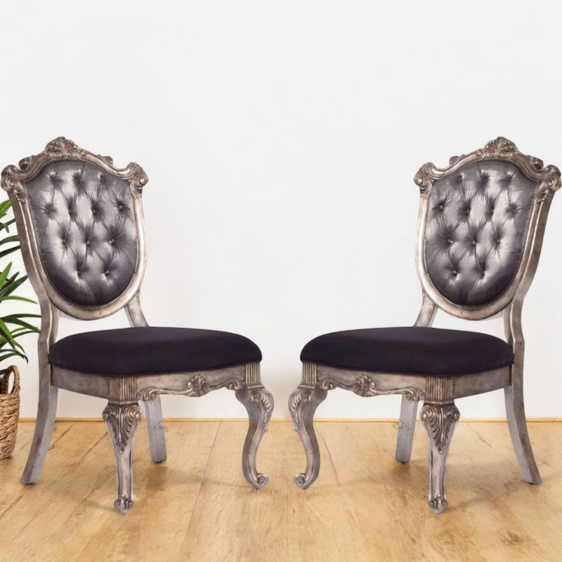 Ensemble de 2 chaises d'appoint Delos