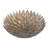 Posie 17-in Aged Silver Flush Mount