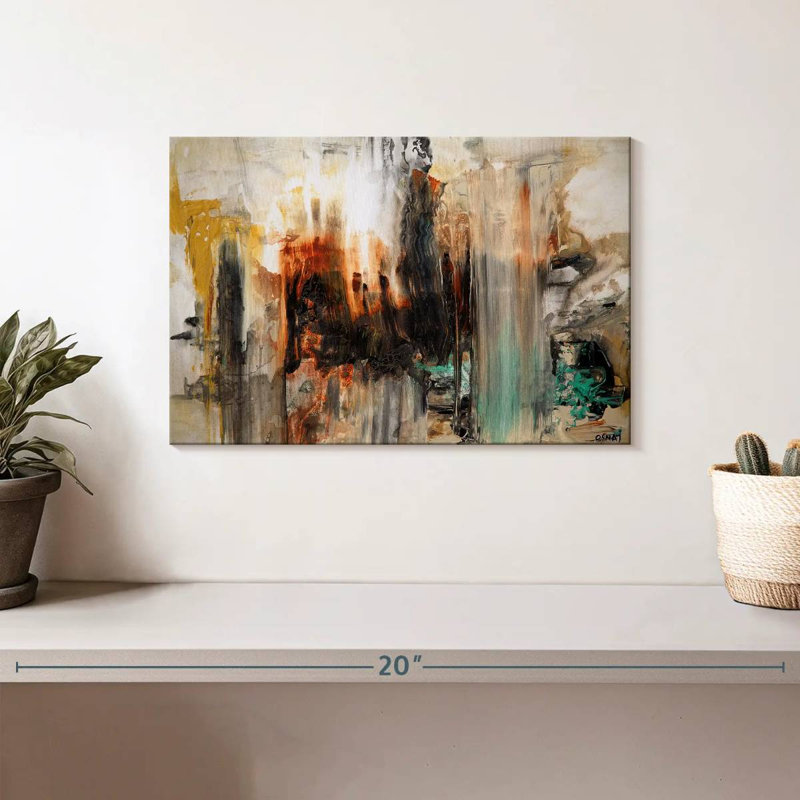 Dynamic Abstract, 8" H x 12" W