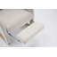 Chaise berçante en coton et lin avec repose-pieds réglable-865409514