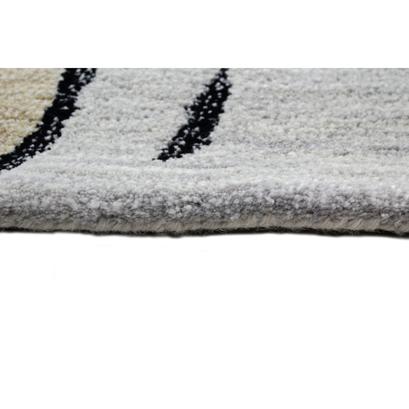 Abstract Indoor Rug, Rectangle 3'9" x 5'9"