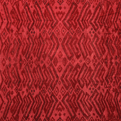 Tapis rouge en chenille / polyester tissé à la machine Mercorr
