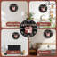 Horloge murale en bois 10 po, mouvement silencieux, à piles (piles AA non incluses), décor artistique, parfait pour les décorations