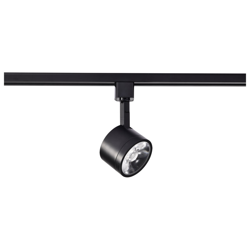 Black Adjustable LED Track Head Light